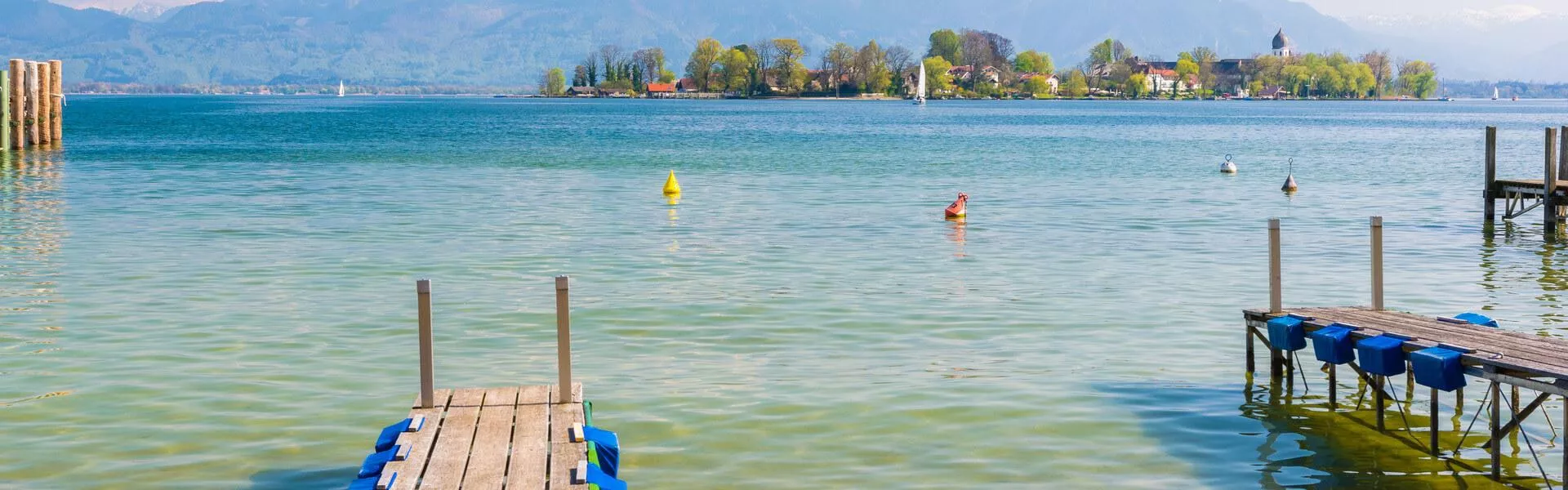 Campings aan de Chiemsee zoeken, de parel van Beieren