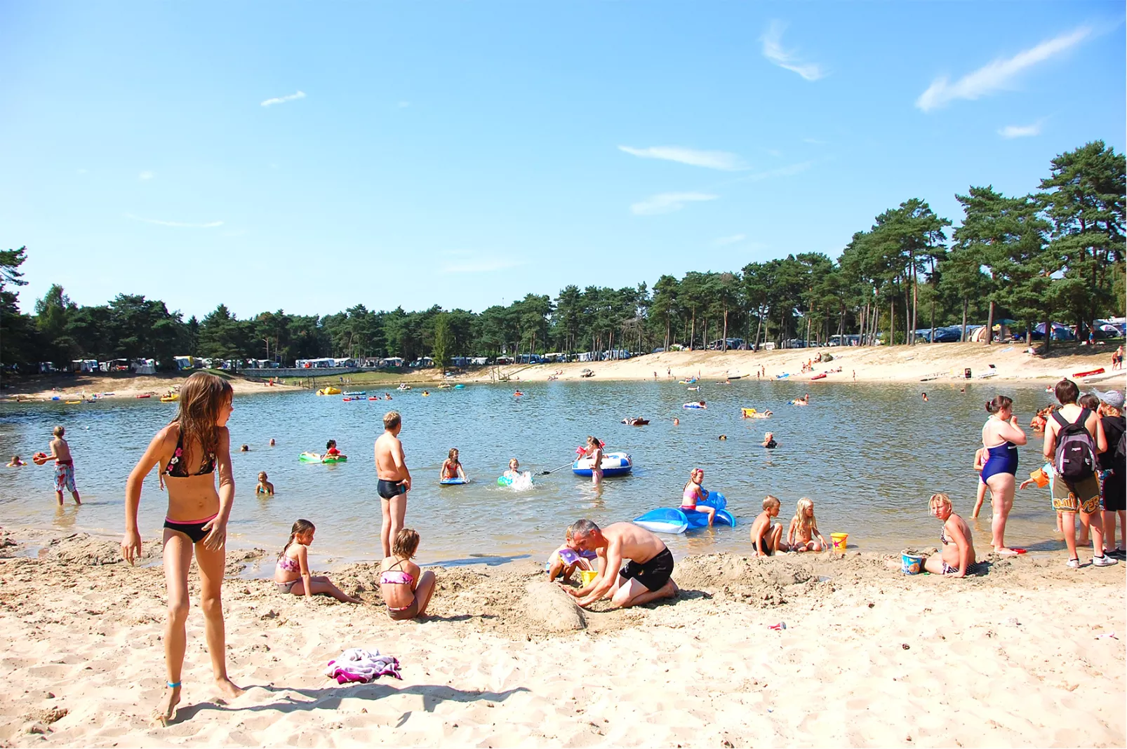 Oostappen Park Blauwe Meer