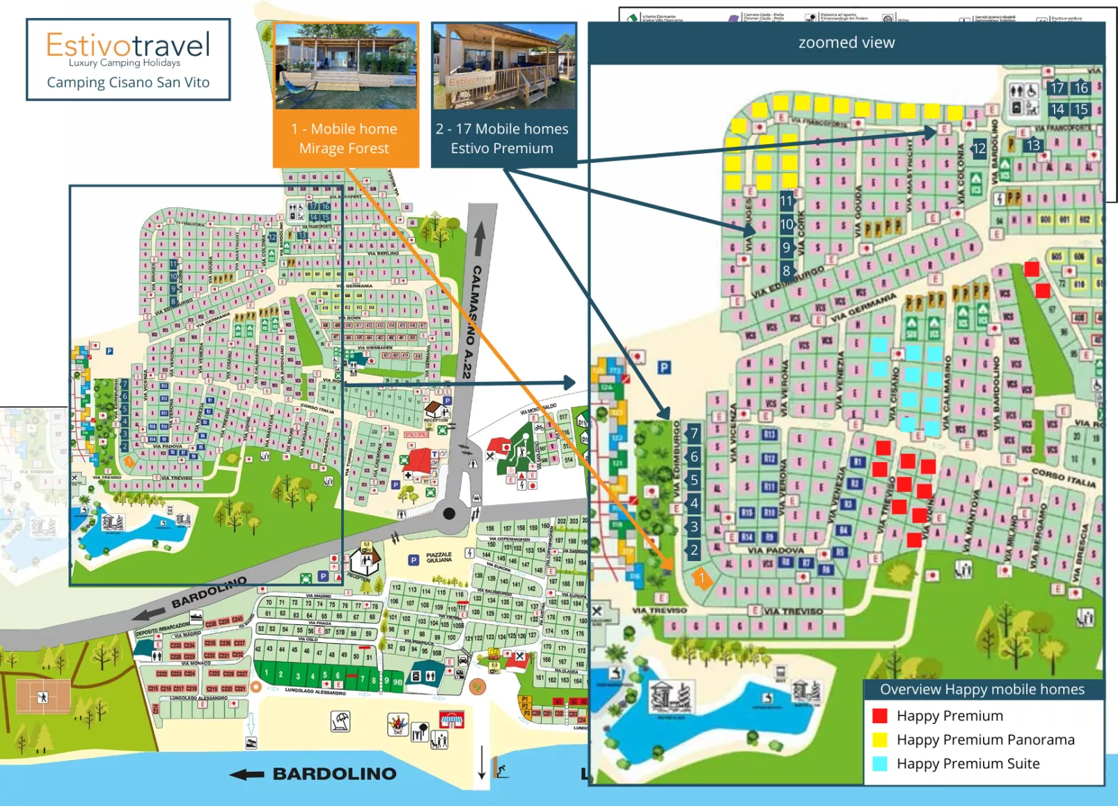 Camping Cisano/San Vito -