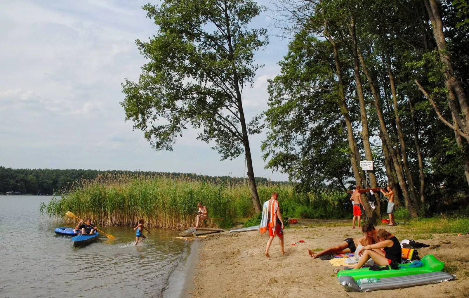 Naturcamping am Grossen Pälitzsee